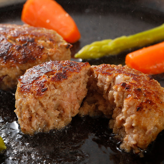 特選近江牛と国産豚の手作りハンバーグ 10個入(1個約90g)